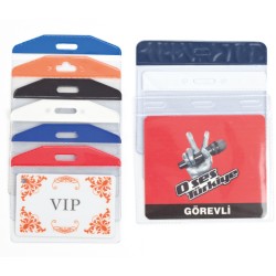 Pvc Kart Poşetleri / Yatay 