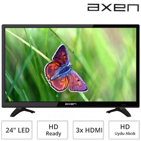 Axen 24 AX024LED004 Led Uydulu Lcd Tv