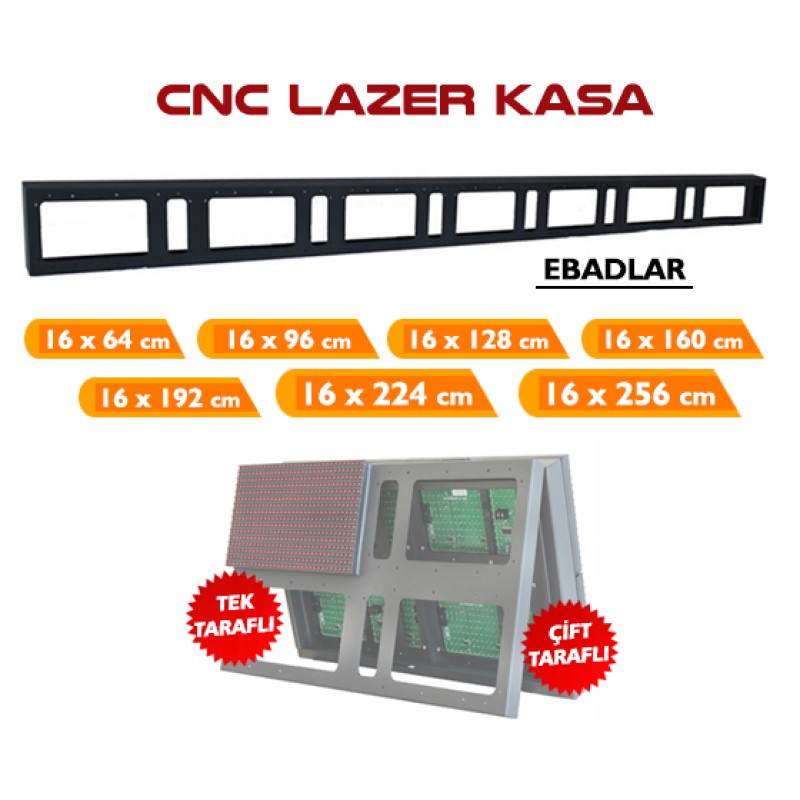 160X16 Cnc Tabela Kasası Tek Taraflı fiyat teklifi al