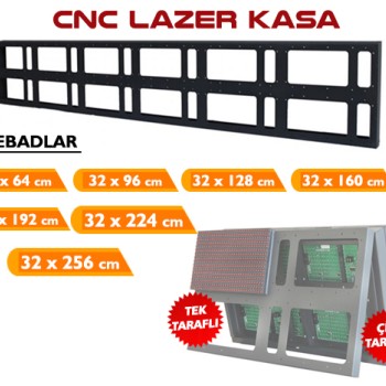 64X32 Cnc Tabela Kasası Tek Taraflı 