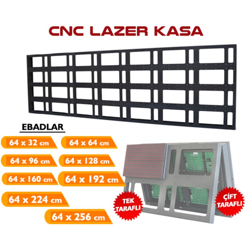 64X64 Cnc Tabela Kasası Çift Taraflı fiyat teklifi al