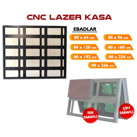 64x80 CNC Tabela Kasası Tek Taraflı