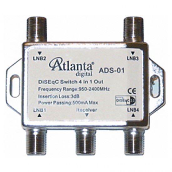Atlanta 4x1 Diseqc Switch