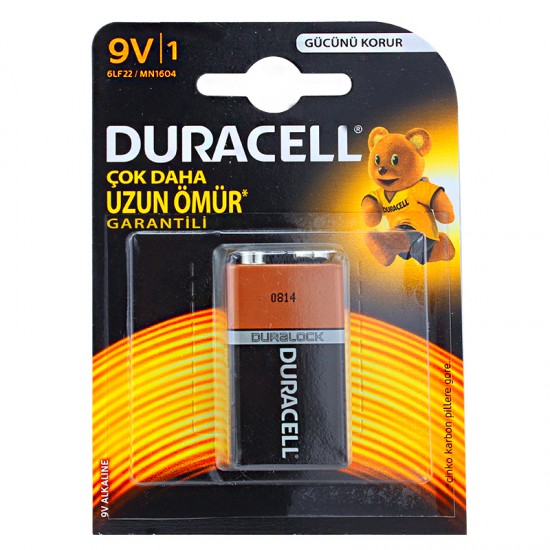 Duracell 9V Pil