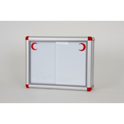 Ecza Dolabı Sürgülü Beyaz Kapak 