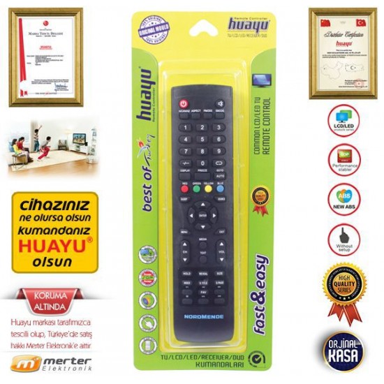 Huayu Nordmende Lcd Tv Kumandası