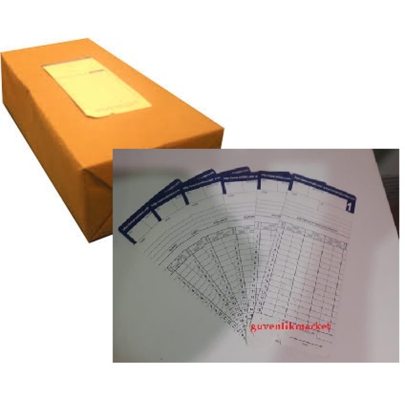 İşçi Puantaj Kartı fiyat teklifi al