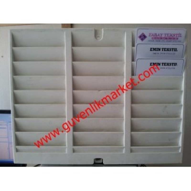 Kimlik Karti Koyma Kutusu Plastik 24 Kisilik fiyat teklifi al