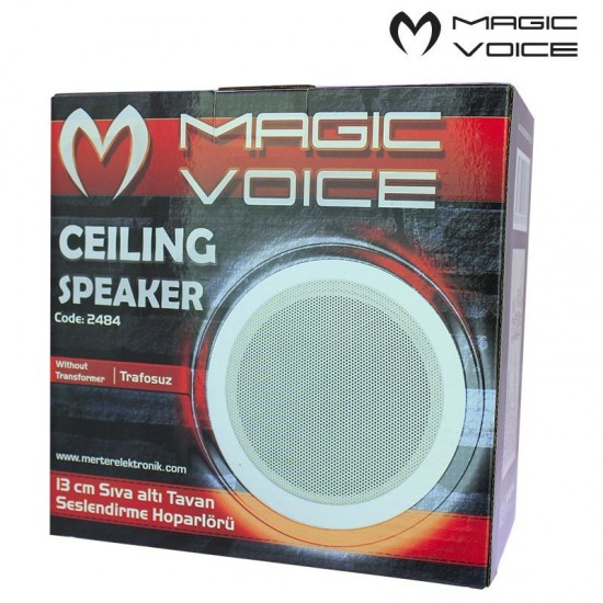 Magicvoice 13 Cm Alçıpan Trafosuz Hoparlör 100W