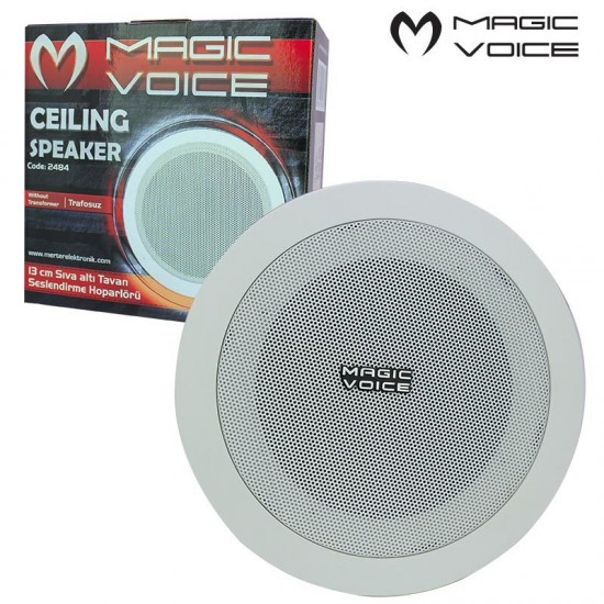 Magicvoice 13 Cm Alçıpan Trafosuz Hoparlör 100W