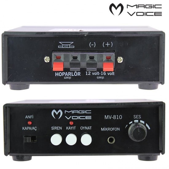 Magicvoice MV-810 Pazarcı Anfi