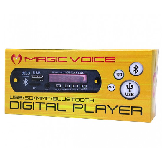 Magicvoice USB-SD-MMC-Bluetooth Çevirici Digital Player