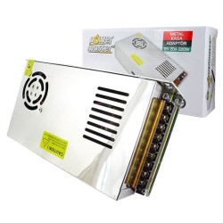 Powermaster 12V 20A Fanlı Metal Kasa Adaptör 
