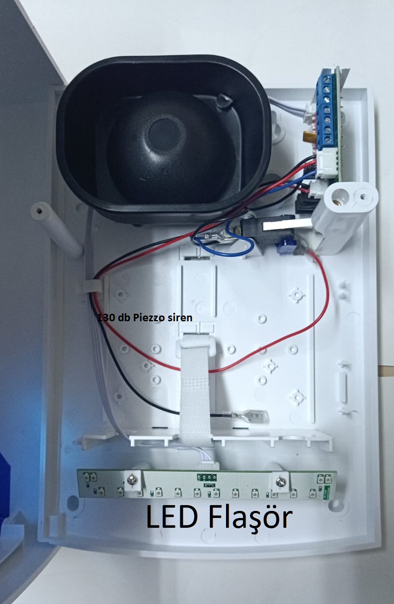 Uzaktan kumandalı siren