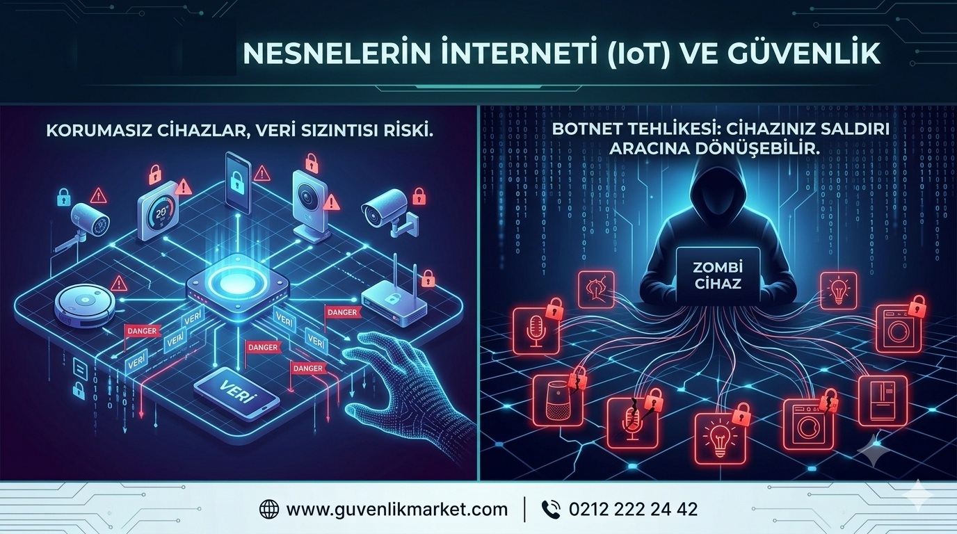 Siber Güvenlikte Nesnelerin İnterneti (IoT) ve Güvenlik: Akıllı Cihazlarımız Bize Karşı mı?" Siber Güvenlikte Nesnelerin İnterneti (IoT) ve Güvenlik: Akıllı Cihazlarımız Bize Karşı mı?"